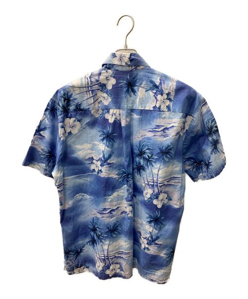 Hawaiian Tops（ハワイアントップス）hawaiian tops (ハワイアントップス) アロハシャツ ブルー サイズ:Lの古着・服飾アイテム