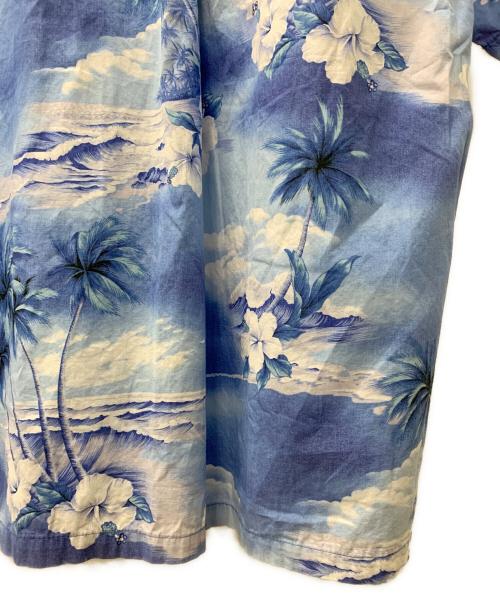Hawaiian Tops（ハワイアントップス）hawaiian tops (ハワイアントップス) アロハシャツ ブルー サイズ:Lの古着・服飾アイテム