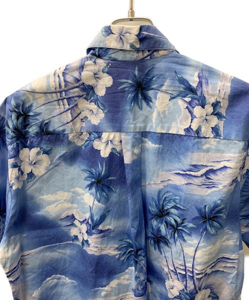Hawaiian Tops（ハワイアントップス）hawaiian tops (ハワイアントップス) アロハシャツ ブルー サイズ:Lの古着・服飾アイテム