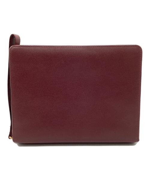 Cartier（カルティエ）Cartier (カルティエ) セカンドバッグ レッドの古着・服飾アイテム