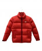 HELLY HANSENヘリーハンセン）の古着「ダウンジャケット」｜レッド