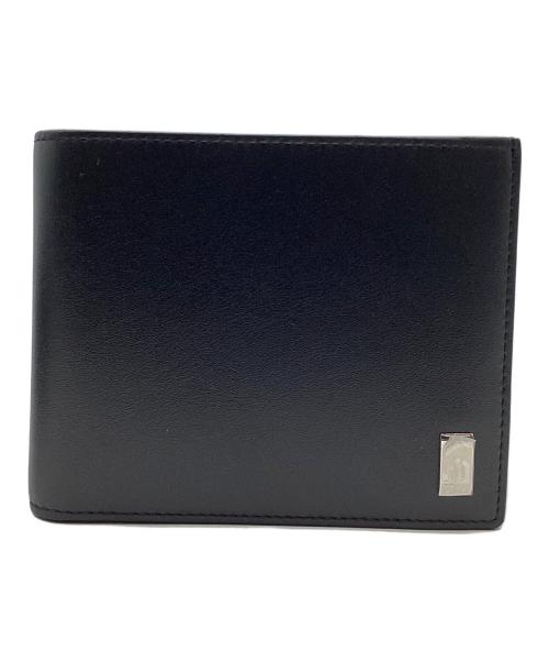 dunhill（ダンヒル）dunhill (ダンヒル) 2つ折り財布 ブラックの古着・服飾アイテム