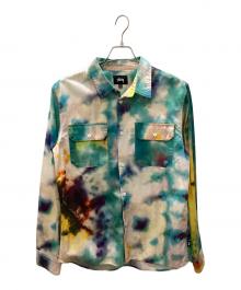 stussy（ステューシー）の古着「長袖シャツ」｜マルチカラー