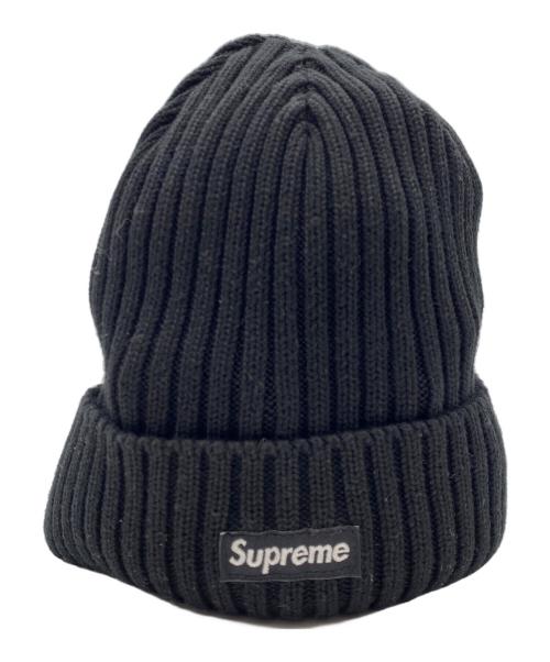 SUPREME（シュプリーム）SUPREME (シュプリーム) ニット帽 ブラックの古着・服飾アイテム