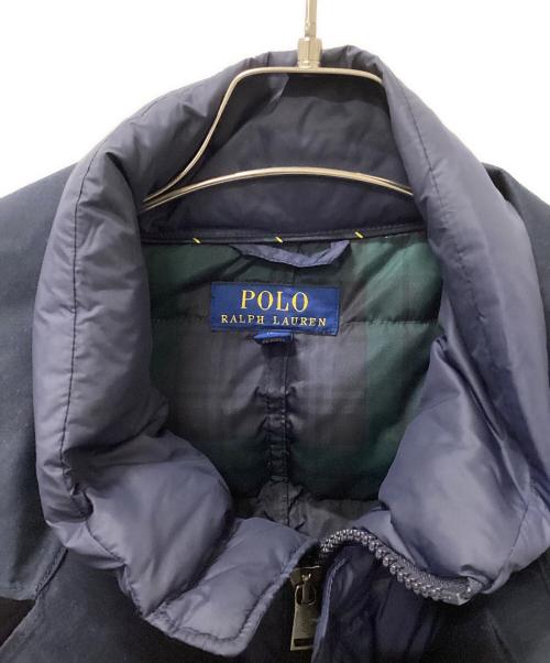 POLO RALPH LAUREN（ポロ・ラルフローレン）POLO RALPH LAUREN (ポロ・ラルフローレン) ダウンライナー付ステンカラーコート ネイビー サイズ:XXLの古着・服飾アイテム
