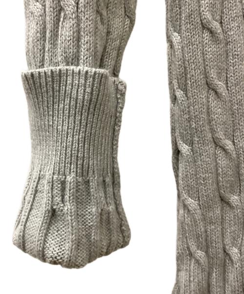 POLO RALPH LAUREN（ポロ・ラルフローレン）POLO RALPH LAUREN (ポロ・ラルフローレン) カーディガン ライトグレー サイズ:Ｌの古着・服飾アイテム