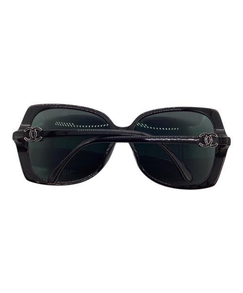 CHANEL（シャネル）CHANEL (シャネル) ココマークサングラス ブラック サイズ:61□16の古着・服飾アイテム