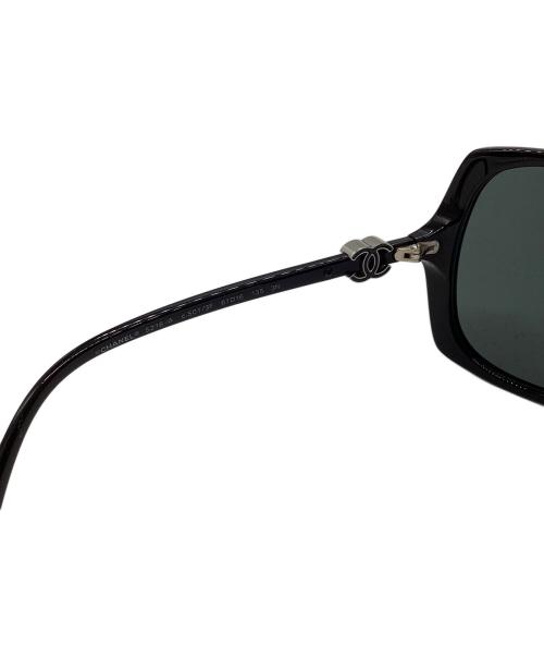 CHANEL（シャネル）CHANEL (シャネル) ココマークサングラス ブラック サイズ:61□16の古着・服飾アイテム