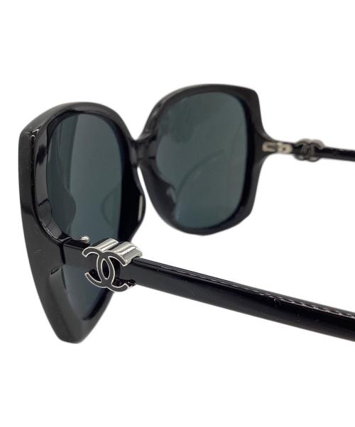 CHANEL（シャネル）CHANEL (シャネル) ココマークサングラス ブラック サイズ:61□16の古着・服飾アイテム