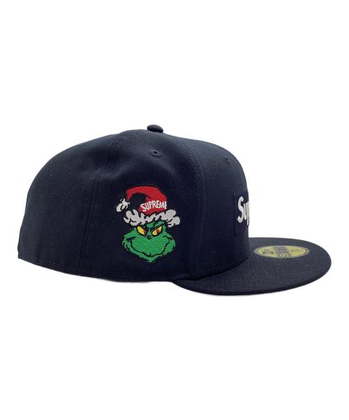 SUPREME（シュプリーム）SUPREME (シュプリーム) New Era (ニューエラ) 24AW Grinch Box Logo New Era Cap ネイビー サイズ:7 5/8(60.6cm)の古着・服飾アイテム