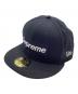 SUPREME（シュプリーム）の古着「24AW Grinch Box Logo New Era Cap」｜ネイビー