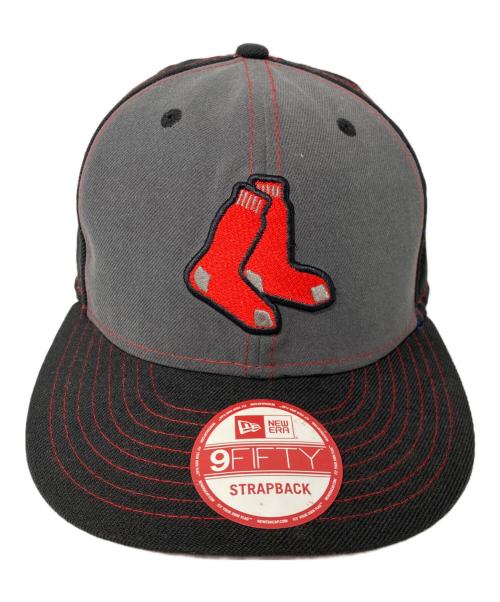 New Era（ニューエラ）New Era (ニューエラ) キャップ ブラック×レッドの古着・服飾アイテム
