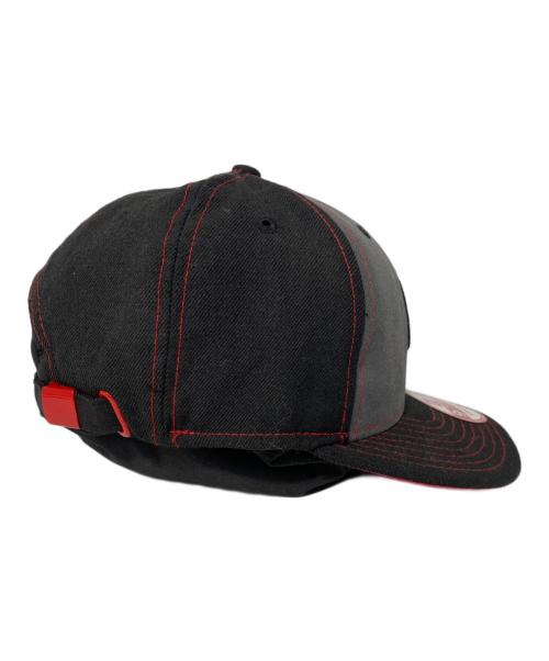 New Era（ニューエラ）New Era (ニューエラ) キャップ ブラック×レッドの古着・服飾アイテム