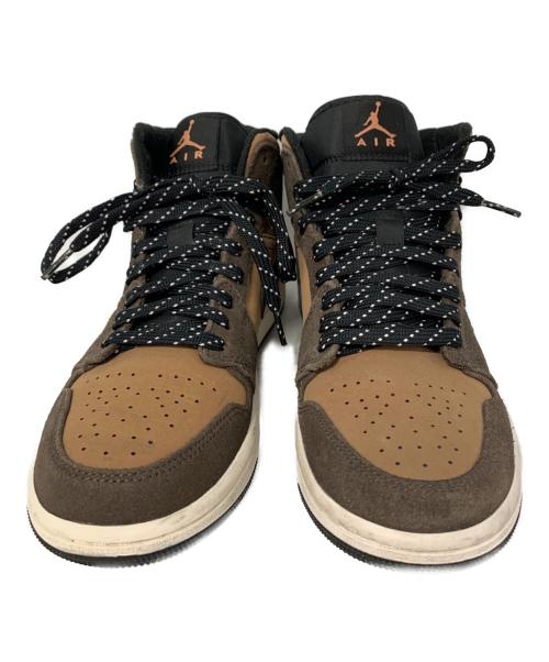 NIKE（ナイキ）NIKE (ナイキ) AIR JORDAN 1 MID SE ブラウン サイズ:25cmの古着・服飾アイテム