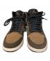 NIKE (ナイキ) AIR JORDAN 1 MID SE ブラウン サイズ:25cm：5000円