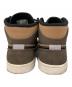 中古・古着 NIKE (ナイキ) AIR JORDAN 1 MID SE ブラウン サイズ:25cm：5000円