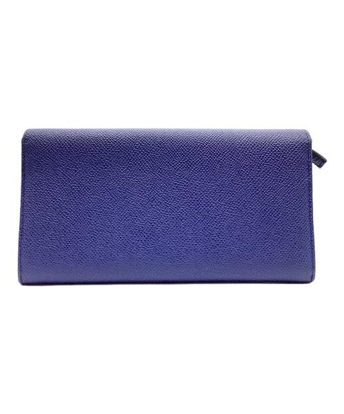 BVLGARI（ブルガリ）BVLGARI (ブルガリ) 長財布 ブルーの古着・服飾アイテム
