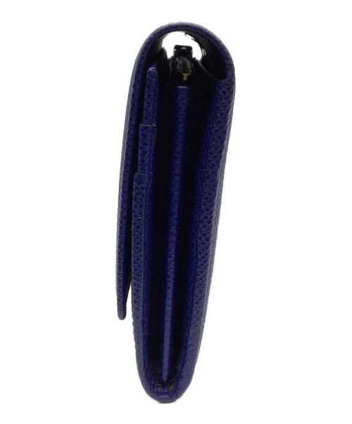 BVLGARI（ブルガリ）BVLGARI (ブルガリ) 長財布 ブルーの古着・服飾アイテム