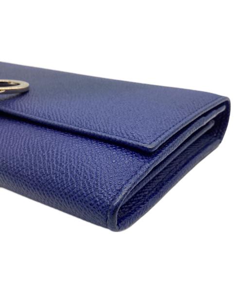 BVLGARI（ブルガリ）BVLGARI (ブルガリ) 長財布 ブルーの古着・服飾アイテム