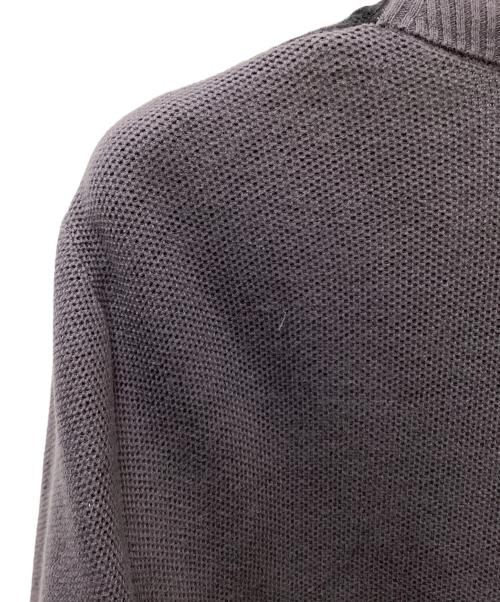 DIESEL（ディーゼル）DIESEL (ディーゼル) 厚手ニット ブラック×ネイビー×グレー サイズ:XSの古着・服飾アイテム