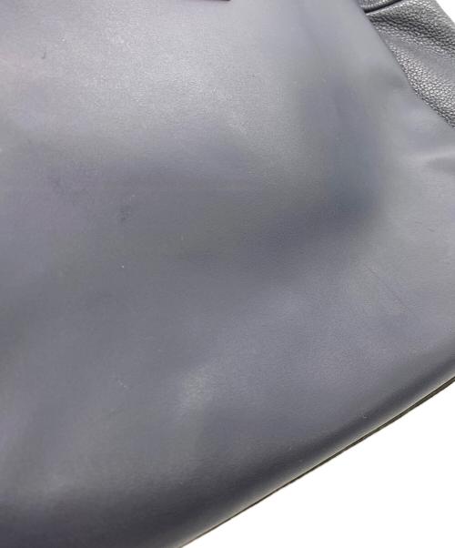 FURLA（フルラ）FURLA (フルラ) レザートートバッグ ダークネイビーの古着・服飾アイテム