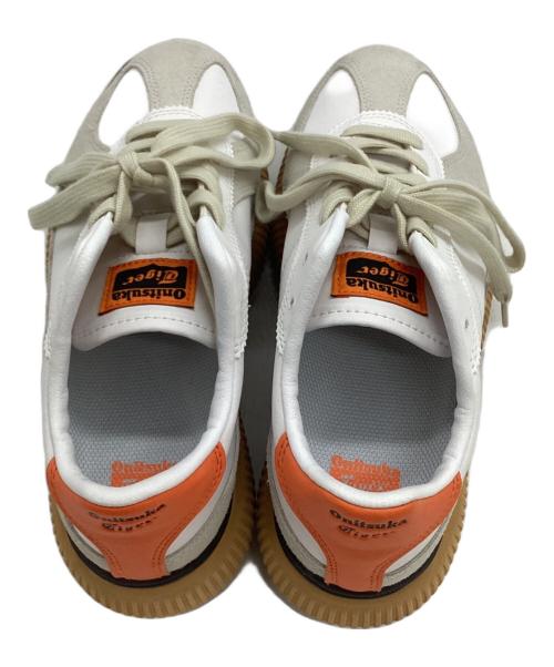 Onitsuka Tiger（オニツカタイガー）Onitsuka Tiger (オニツカタイガー) DELECITY WHITE/HABANERO サイズ:24cmの古着・服飾アイテム