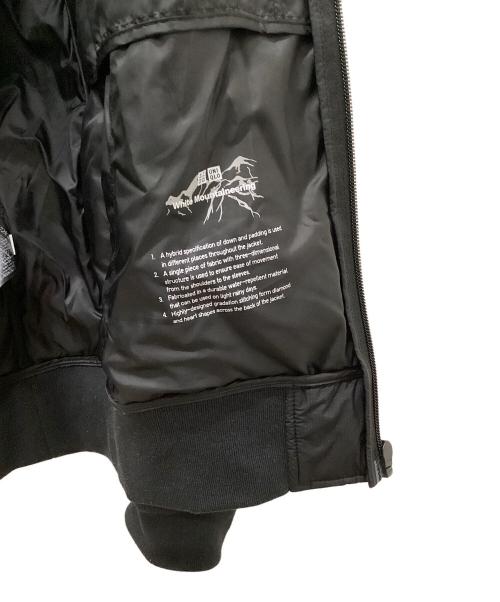 UNIQLO（ユニクロ）UNIQLO (ユニクロ) WHITE MOUNTAINEERING (ホワイトマウンテ二アニング) リサイクルハイブリッドダウンジャケット ブラック サイズ:Mの古着・服飾アイテム