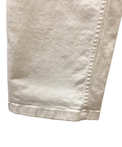 YANUK（ヤヌーク）YANUK (ヤヌーク) ワイドストレート デニムパンツ LILITH ホワイト サイズ:25の古着・服飾アイテム