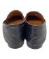 中古・古着 COACH (コーチ) HALEY LEATHER LOAFER ブラック サイズ:23cm：8000円