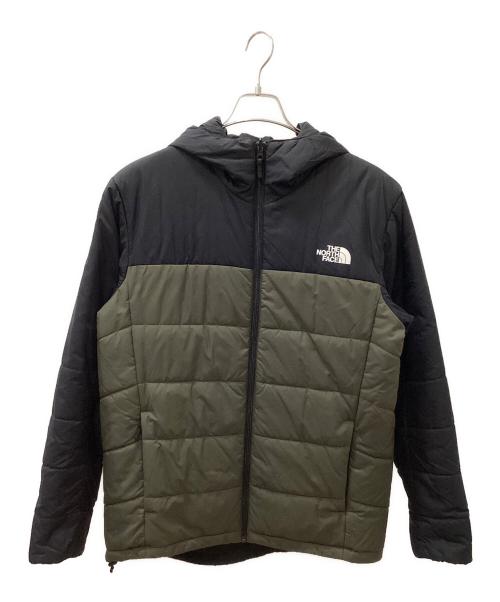THE NORTH FACE（ザ ノース フェイス）THE NORTH FACE (ザ ノース フェイス) REVERSIBLE ANYTIME INSULATED HOODIE オリーブ×ブラック サイズ:Lの古着・服飾アイテム