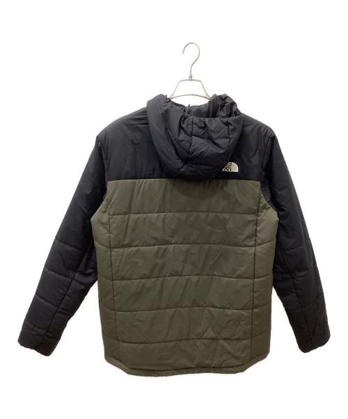 THE NORTH FACE（ザ ノース フェイス）THE NORTH FACE (ザ ノース フェイス) REVERSIBLE ANYTIME INSULATED HOODIE オリーブ×ブラック サイズ:Lの古着・服飾アイテム