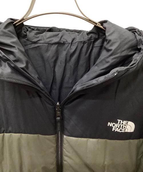 THE NORTH FACE（ザ ノース フェイス）THE NORTH FACE (ザ ノース フェイス) REVERSIBLE ANYTIME INSULATED HOODIE オリーブ×ブラック サイズ:Lの古着・服飾アイテム