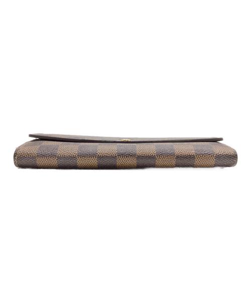 LOUIS VUITTON（ルイ ヴィトン）LOUIS VUITTON (ルイ ヴィトン) ポルトフォイユ・サラ ブラウンの古着・服飾アイテム