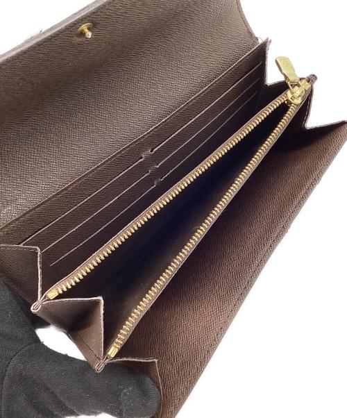 LOUIS VUITTON（ルイ ヴィトン）LOUIS VUITTON (ルイ ヴィトン) ポルトフォイユ・サラ ブラウンの古着・服飾アイテム