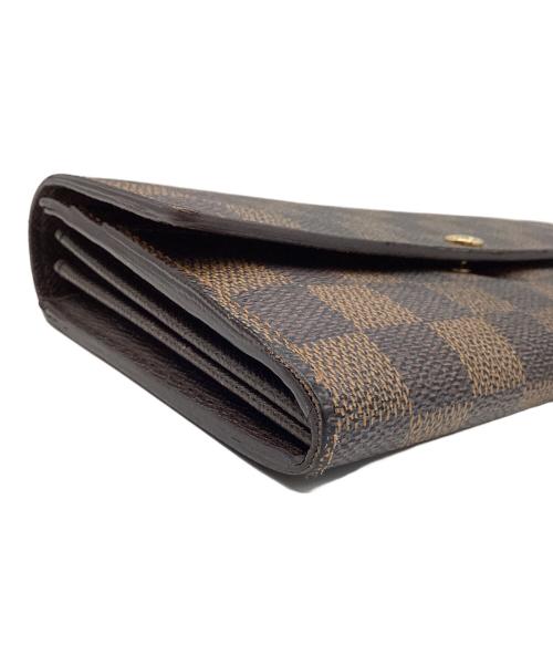 LOUIS VUITTON（ルイ ヴィトン）LOUIS VUITTON (ルイ ヴィトン) ポルトフォイユ・サラ ブラウンの古着・服飾アイテム