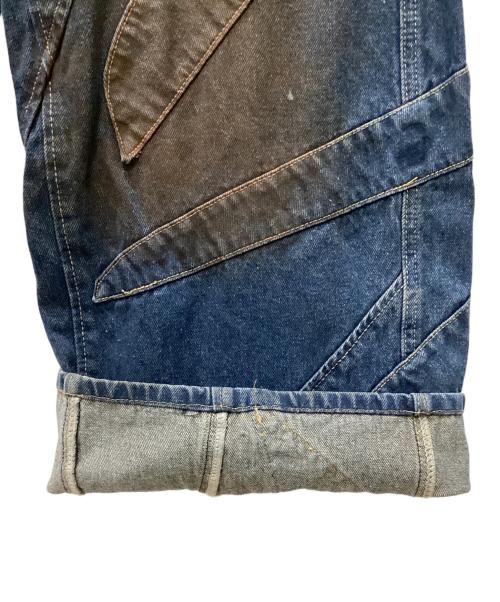 ARGUECULTURE（アルグエカルチャー）ARGUECULTURE (アルグエカルチャー) ワイドレッグデニムパンツ インディゴ サイズ:Sの古着・服飾アイテム