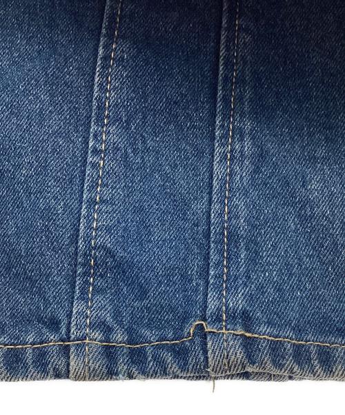 ARGUECULTURE（アルグエカルチャー）ARGUECULTURE (アルグエカルチャー) ワイドレッグデニムパンツ インディゴ サイズ:Sの古着・服飾アイテム