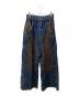 ARGUECULTURE（アルグエカルチャー）の古着「ワイドレッグデニムパンツ」｜インディゴ