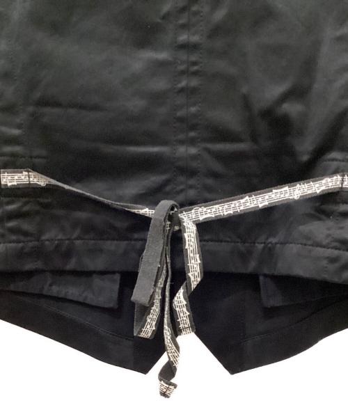 NUMBER (N)INE（ナンバーナイン）NUMBER (N)INE (ナンバーナイン) 00's MUSICAL NOTE PRINT GILET VEST ブラック サイズ:2の古着・服飾アイテム