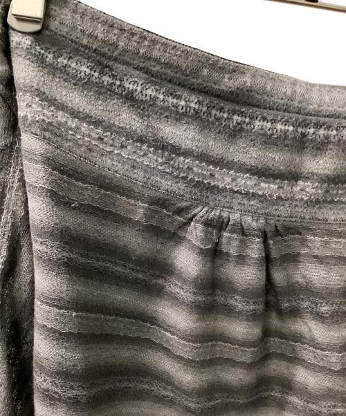 NUMBER (N)INE（ナンバーナイン）NUMBER (N)INE (ナンバーナイン) 本人期　00's カシミヤ混巻きスカート グレー サイズ:MEN'Sの古着・服飾アイテム