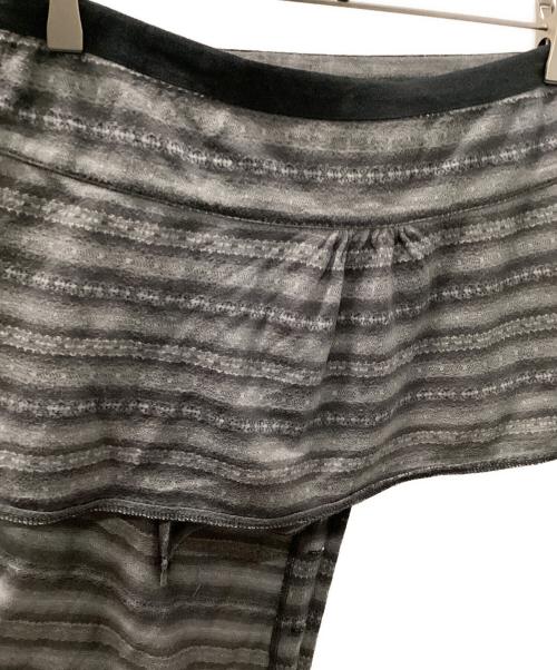 NUMBER (N)INE（ナンバーナイン）NUMBER (N)INE (ナンバーナイン) 本人期　00's カシミヤ混巻きスカート グレー サイズ:MEN'Sの古着・服飾アイテム