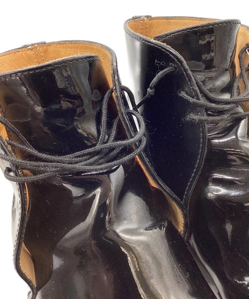 SANDERS（サンダース）SANDERS (サンダース) MILITARY 3 TIE CHUKKA BOOT ブラック サイズ:8の古着・服飾アイテム