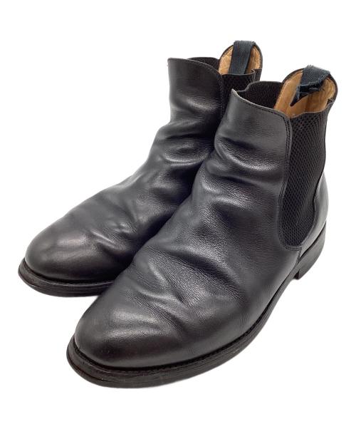 SANDERS（サンダース）SANDERS (サンダース) 00's サイドゴアブーツ ブラック サイズ:8の古着・服飾アイテム