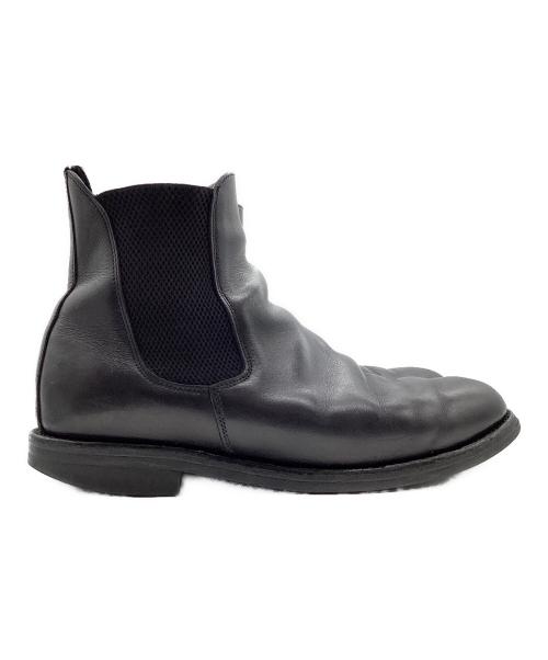 SANDERS（サンダース）SANDERS (サンダース) 00's サイドゴアブーツ ブラック サイズ:8の古着・服飾アイテム