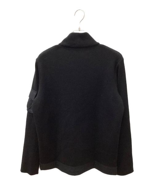 BURBERRY BLUE LABEL（バーバリーロンドンブルーレーベル）BURBERRY BLUE LABEL (バーバリーロンドンブルーレーベル) 厚手ニット ブラック サイズ:2の古着・服飾アイテム