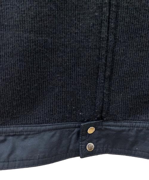 BURBERRY BLUE LABEL（バーバリーロンドンブルーレーベル）BURBERRY BLUE LABEL (バーバリーロンドンブルーレーベル) 厚手ニット ブラック サイズ:2の古着・服飾アイテム