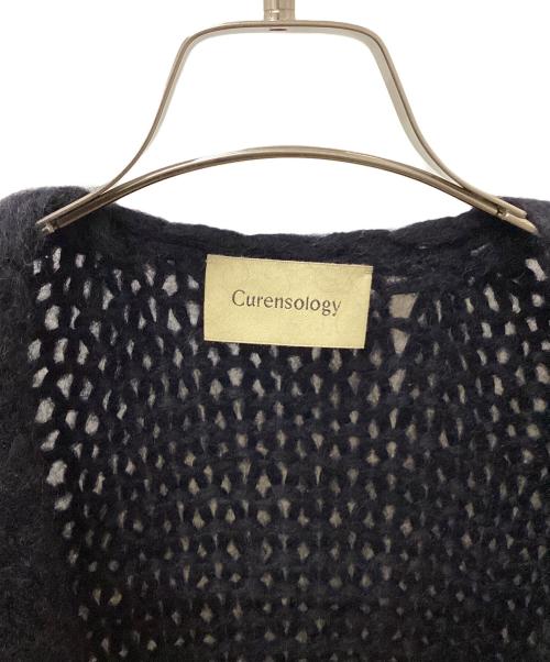 Curensology（カレンソロジー）Curensology (カレンソロジー) カーディガン ブラック サイズ:Fの古着・服飾アイテム