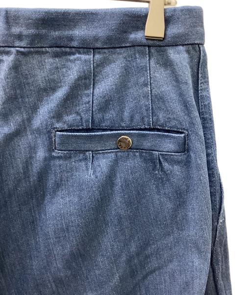 THE NORTH FACE（ザ ノース フェイス）THE NORTH FACE (ザ ノース フェイス) Denim Field Wide Cropped Pants インディゴ サイズ:34の古着・服飾アイテム