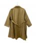 soerte (ソエルテ) Oversize double breasted stand collar coat ベージュ サイズ:2：9000円