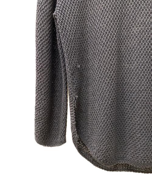Noble（ノーブル）Noble (ノーブル) 薄手ニット グレー サイズ:Freeの古着・服飾アイテム